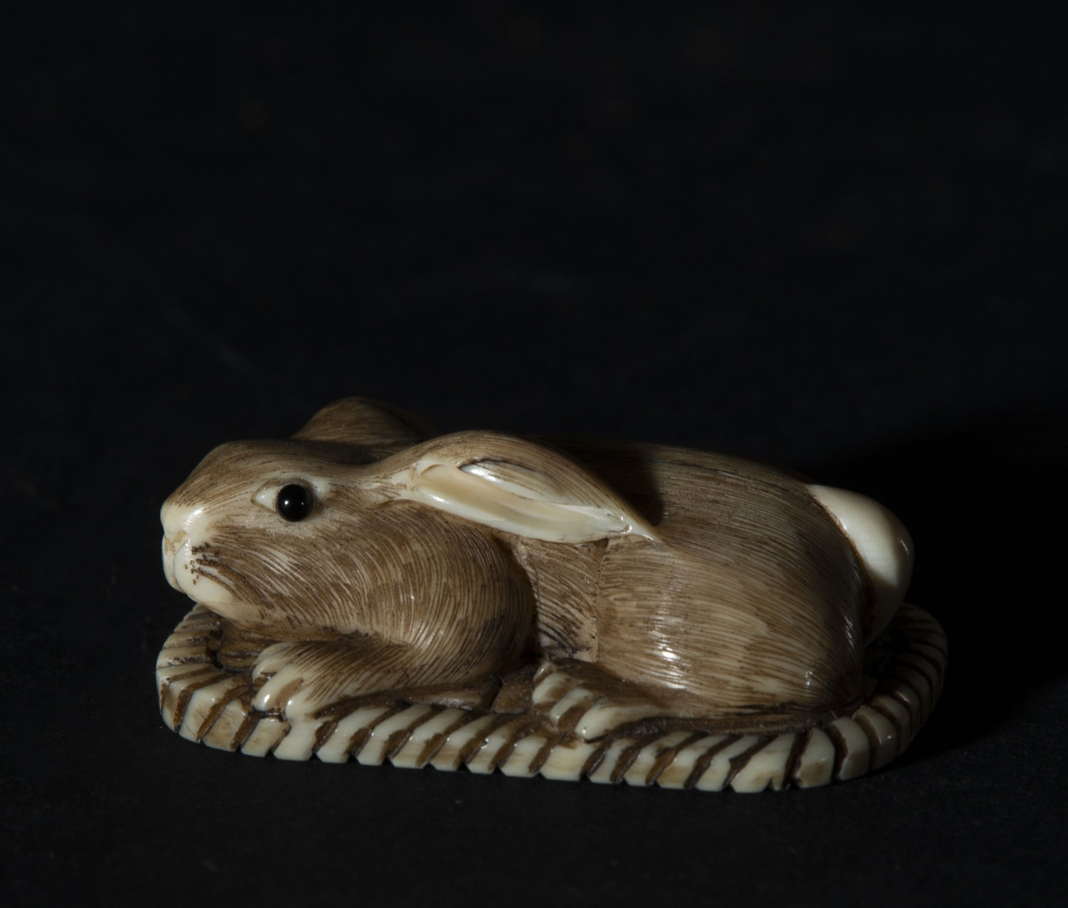 Japanese School, 18th Century | Japanese Netsuke on Mammoth Tusk ...