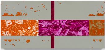 David Reed: Whirlpool - Galerie Nathalie Obadia, Paris (Faubourg Saint-Honoré)