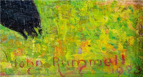 John Rummell | John Rummell (NY,MA,1861-1942) oil painting antique ...