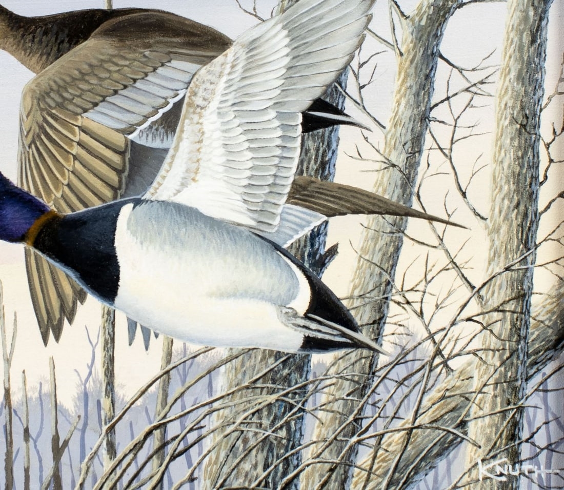Carl Knuth | Carl Knuth (VA,WI,1937-2020) oil painting | MutualArt