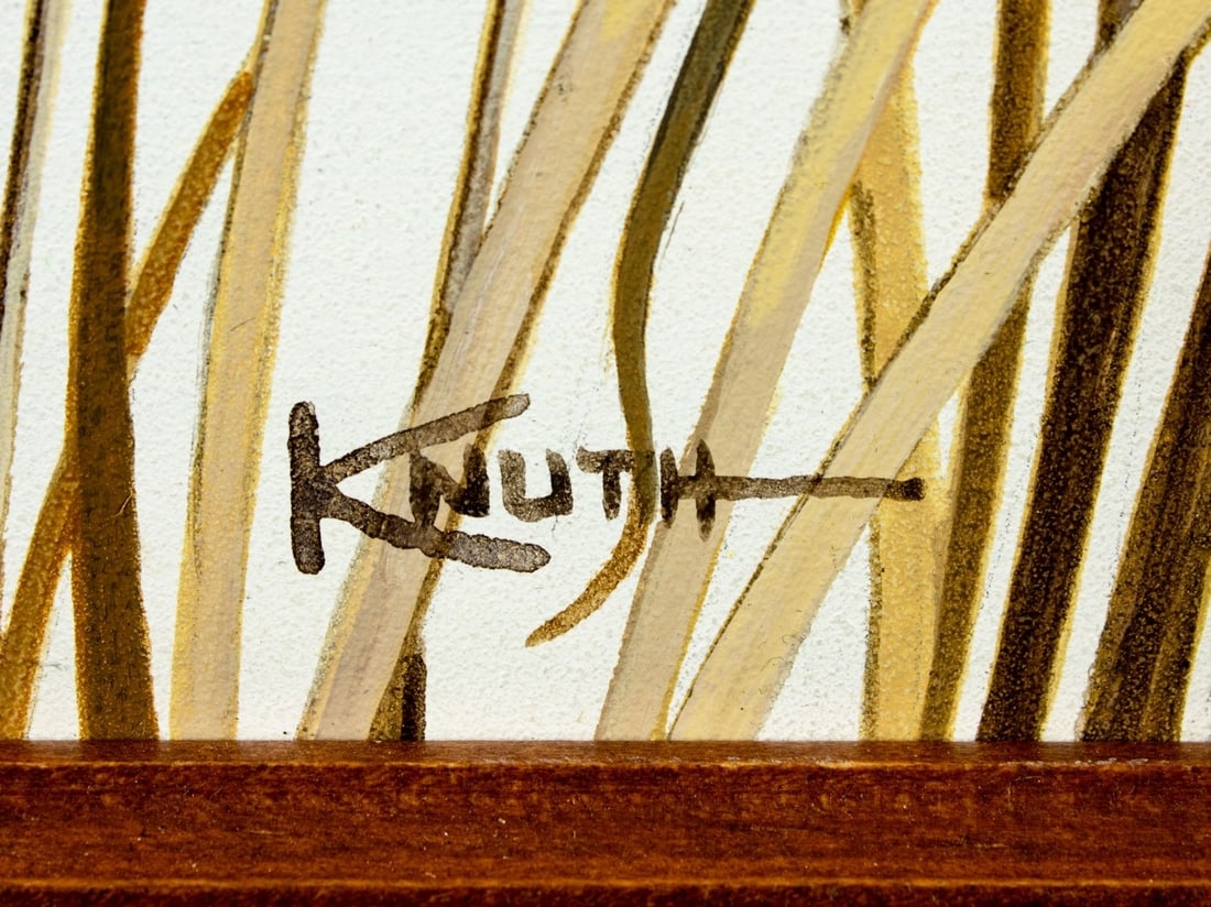 Carl Knuth | Carl Knuth (VA,WI,1937-2020) oil painting | MutualArt