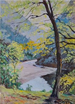 River in the mountains - Gardot René