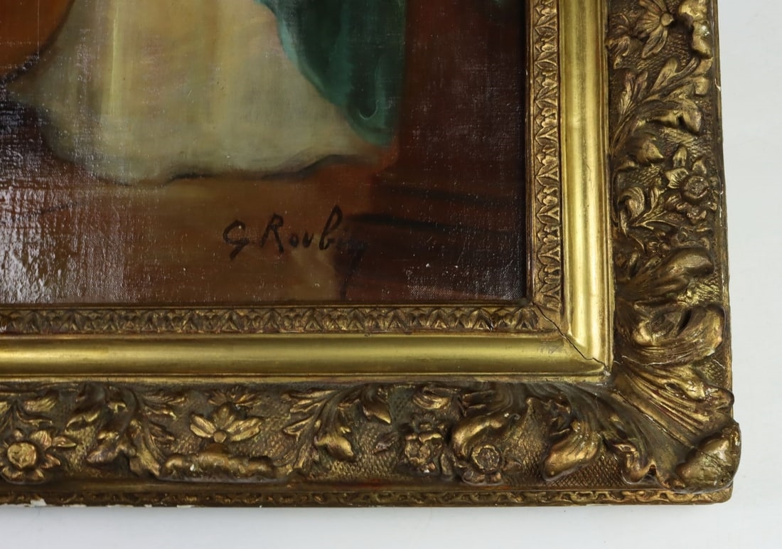 Artwork by G Roubin, Concert, Made of oil on canvas