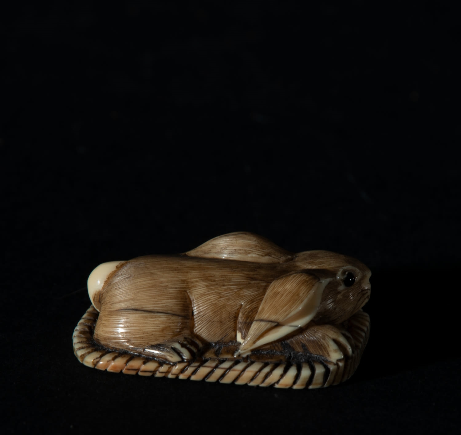 Japanese School, 18th Century | Japanese Netsuke on Mammoth Tusk ...