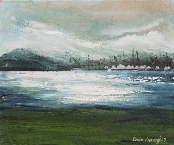 DUBLIN BAY FROM CLONTARF by Enda Heneghan
