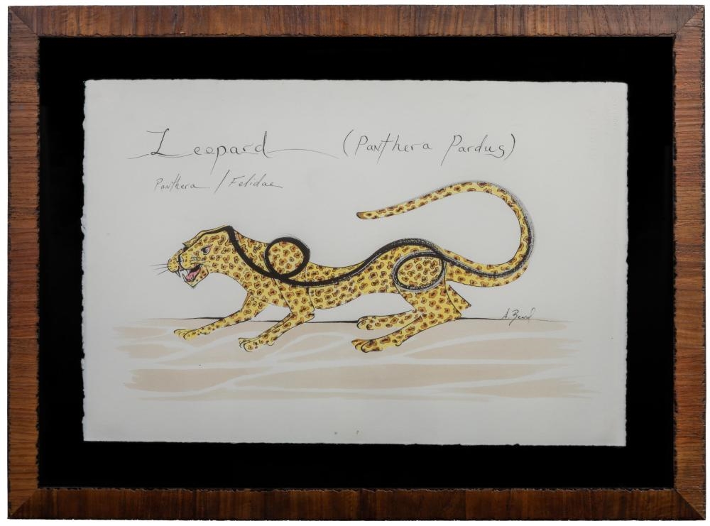 Artwork by Alex Beard, Two Works on Paper, Made of pen and ink on paper