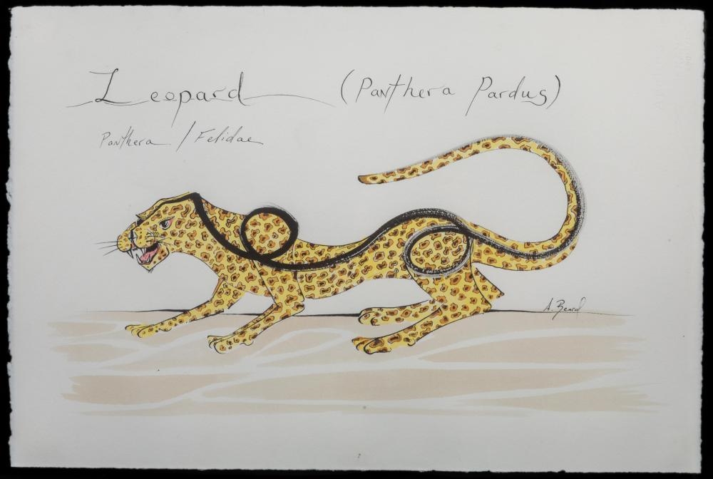 Artwork by Alex Beard, Two Works on Paper, Made of pen and ink on paper