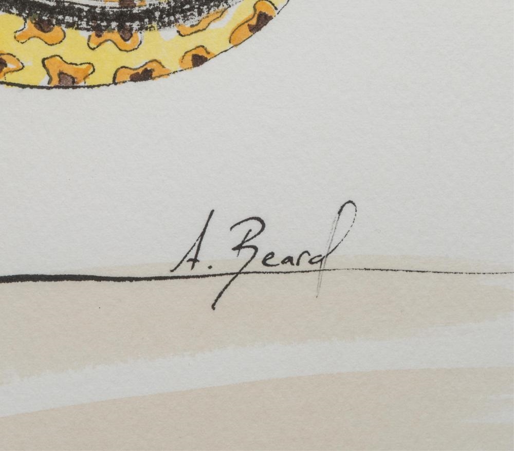 Artwork by Alex Beard, Two Works on Paper, Made of pen and ink on paper