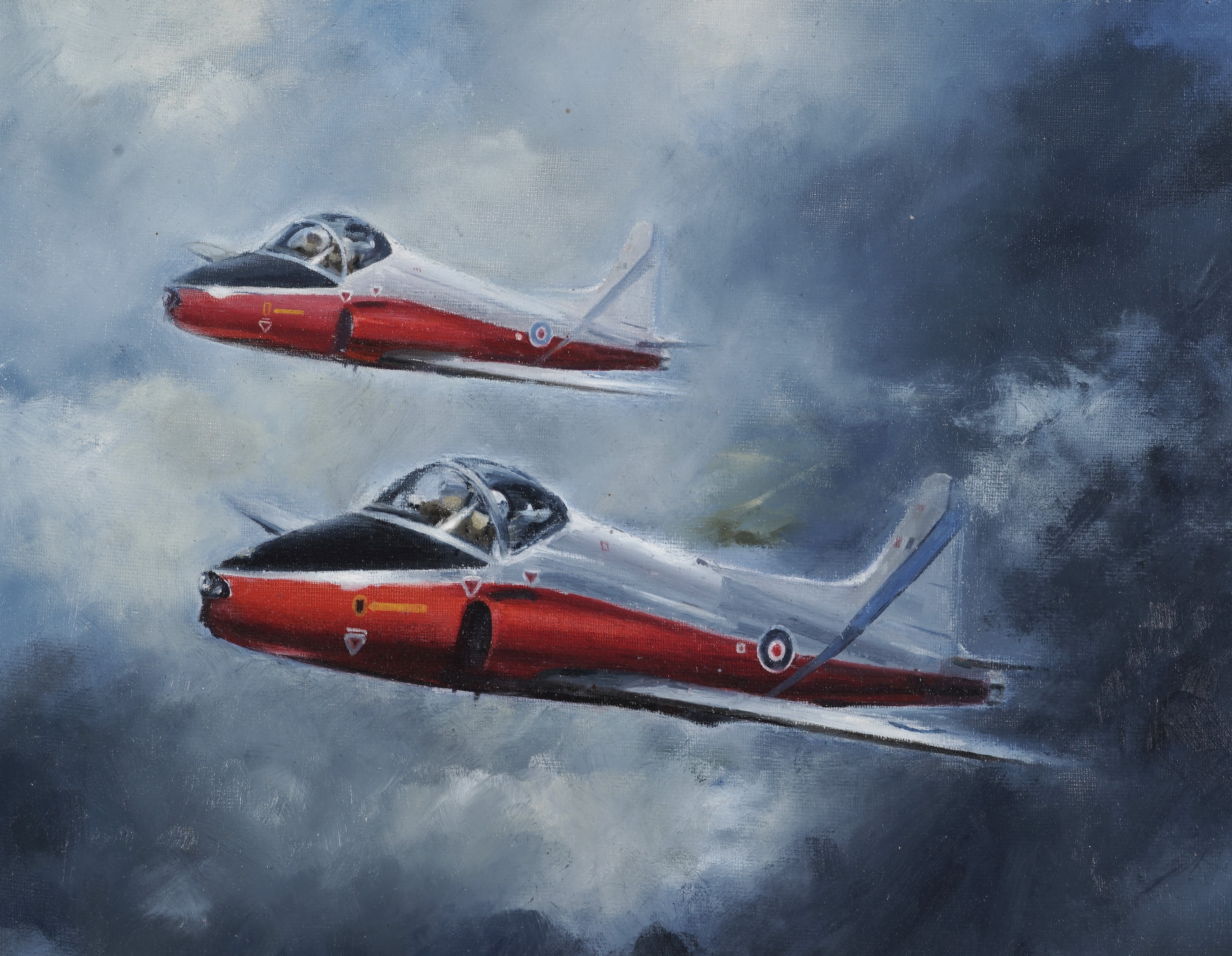 Tom Dack | Jet Provosts RAF Cranwell | MutualArt