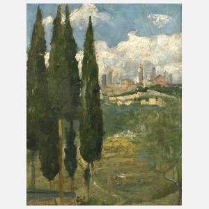 Blick auf San Gimignano - Martin Kurreck