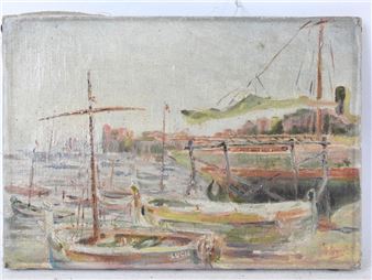 The harbor - J. Suarez