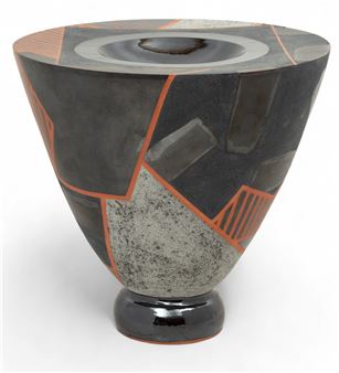 James Watral (American, 1942-2014) Art Pottery Sculpture Ca - James Watral