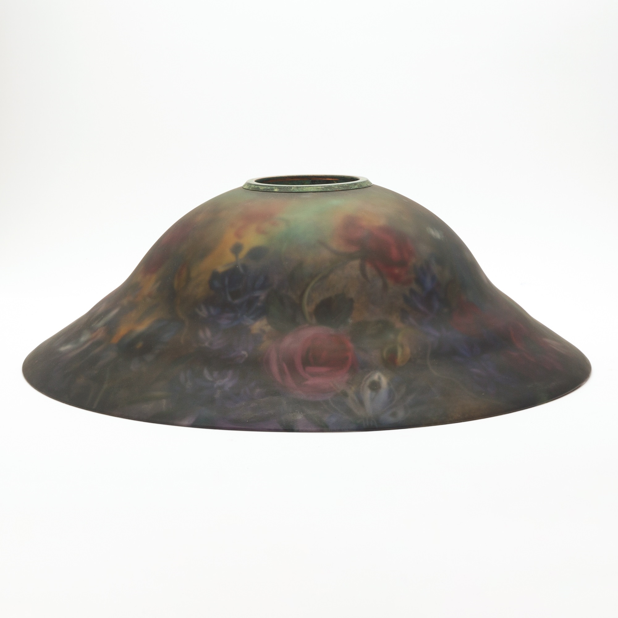 Ulla Darni | Ulla Darni Reverse Painted Glass Chandelier | MutualArt