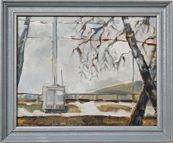 Inta Gloda "Plein air in February - Inta Gloda