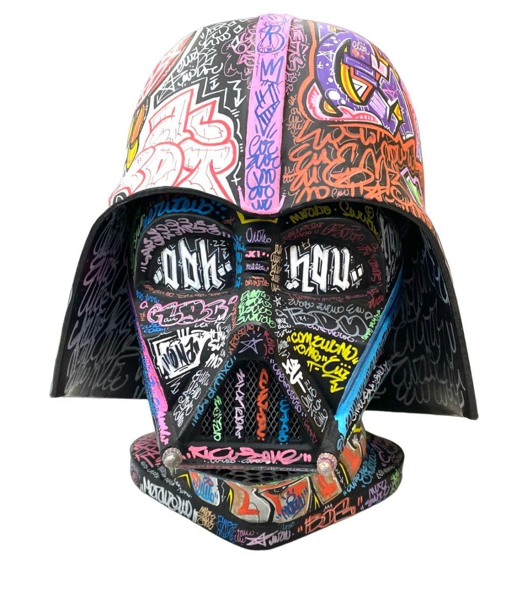 Artwork by Alberto Blanchart, Alberto Blanchart - Vader Graffiti, 2022, Made of Mixed Media on resin sculpture