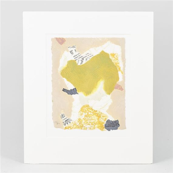 Etsning med passepartout. Image dimensions: 24x19 cm by Alain Soucasse, August 19