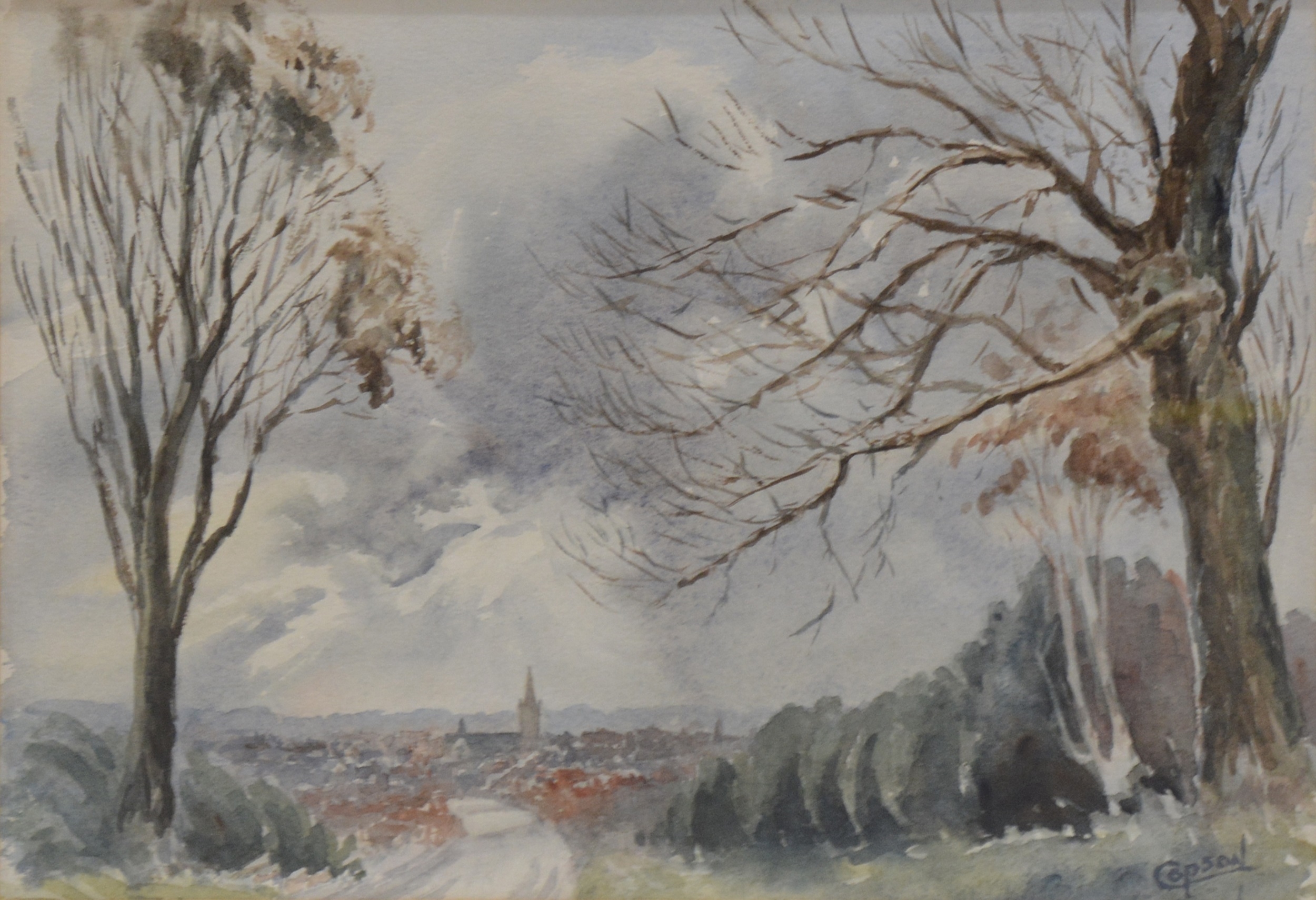 Horace Copson | Three watercolours (1975) | MutualArt