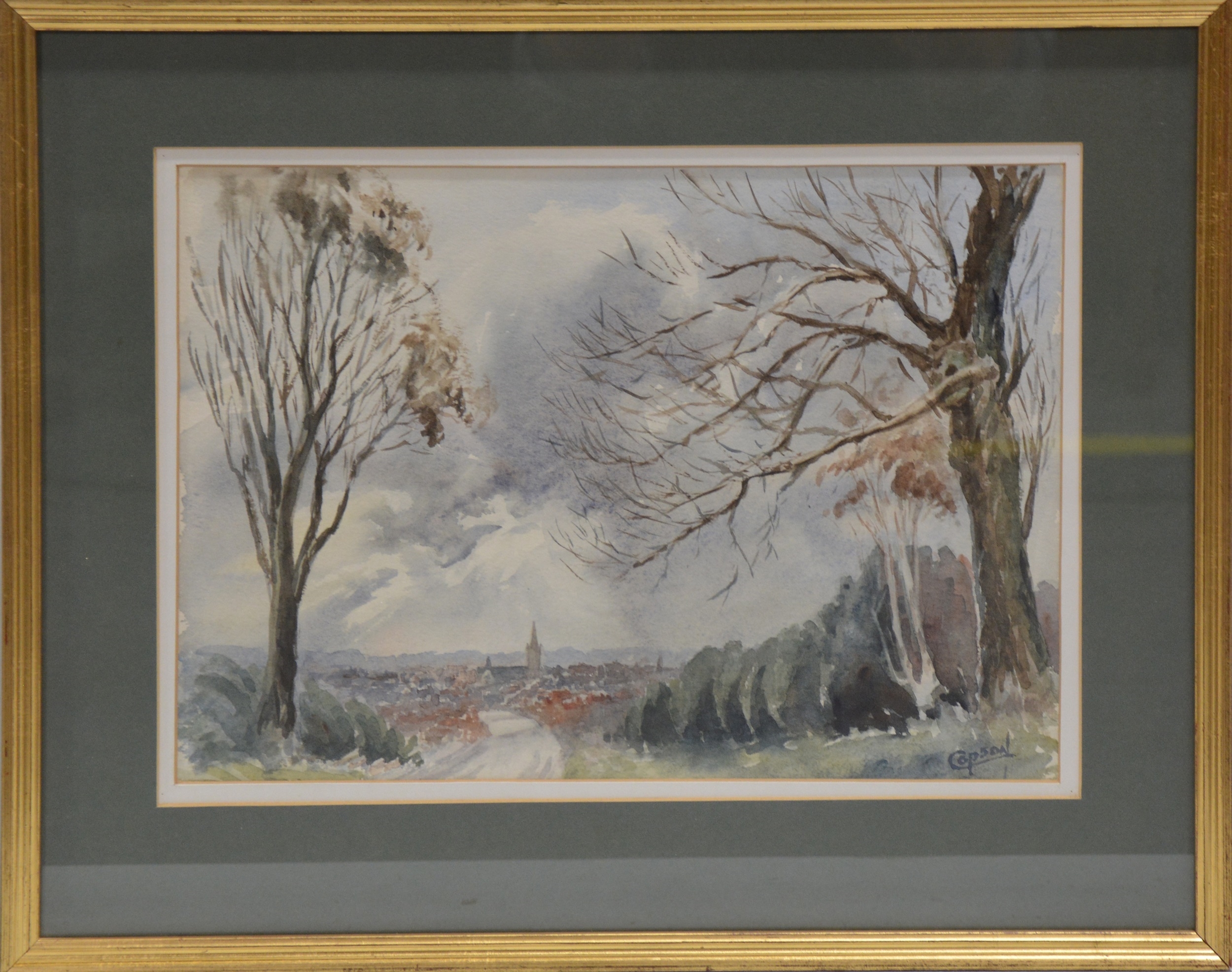 Horace Copson | Three watercolours (1975) | MutualArt