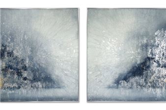 Cassandria Blackmore: Khioni Diptych - Museum of Contemporary Art Santa Barbara
