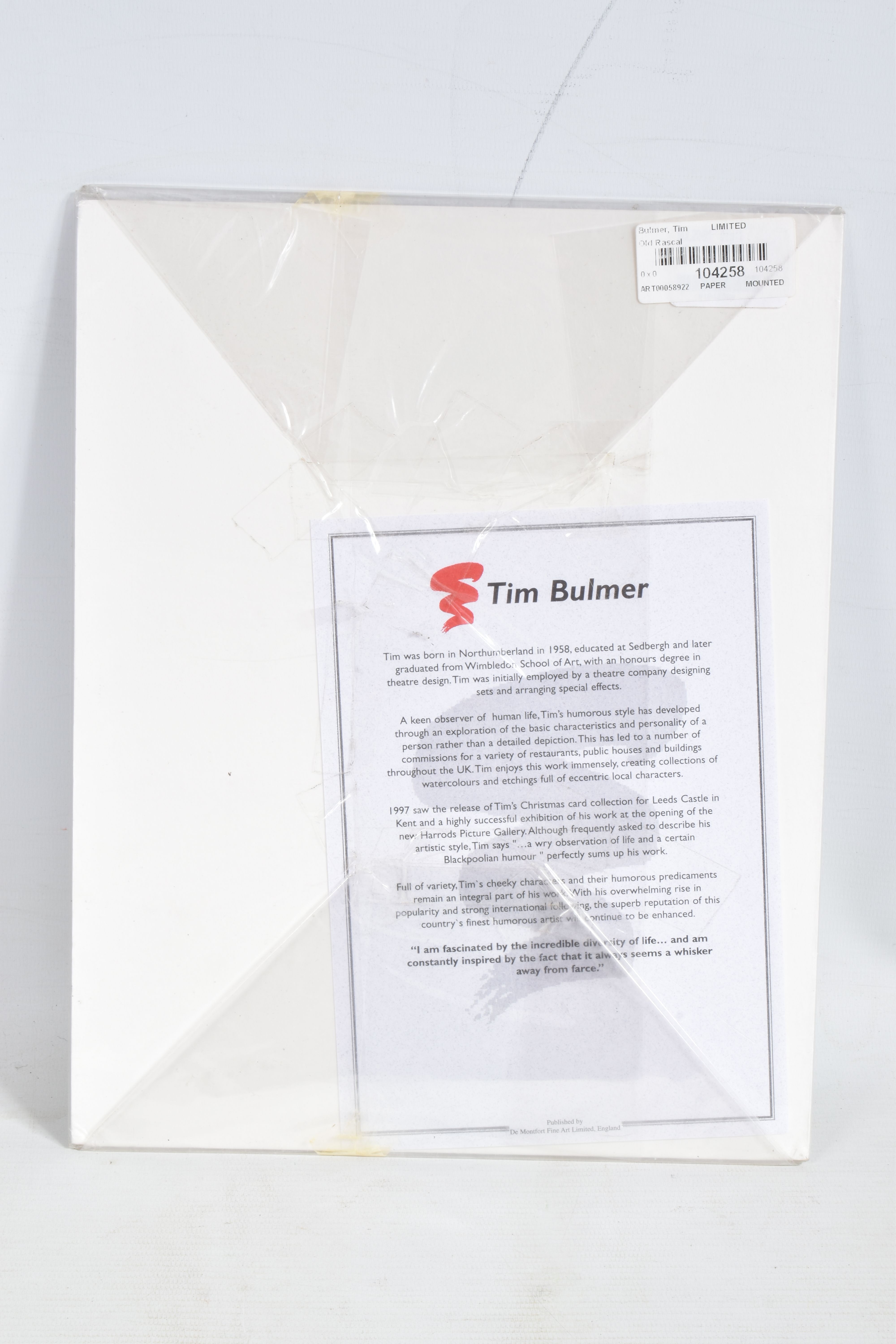 Tim Bulmer | TIM BULMER EIGHT LIMITED EDITION COMEDIC CARICATURE PRINTS ...