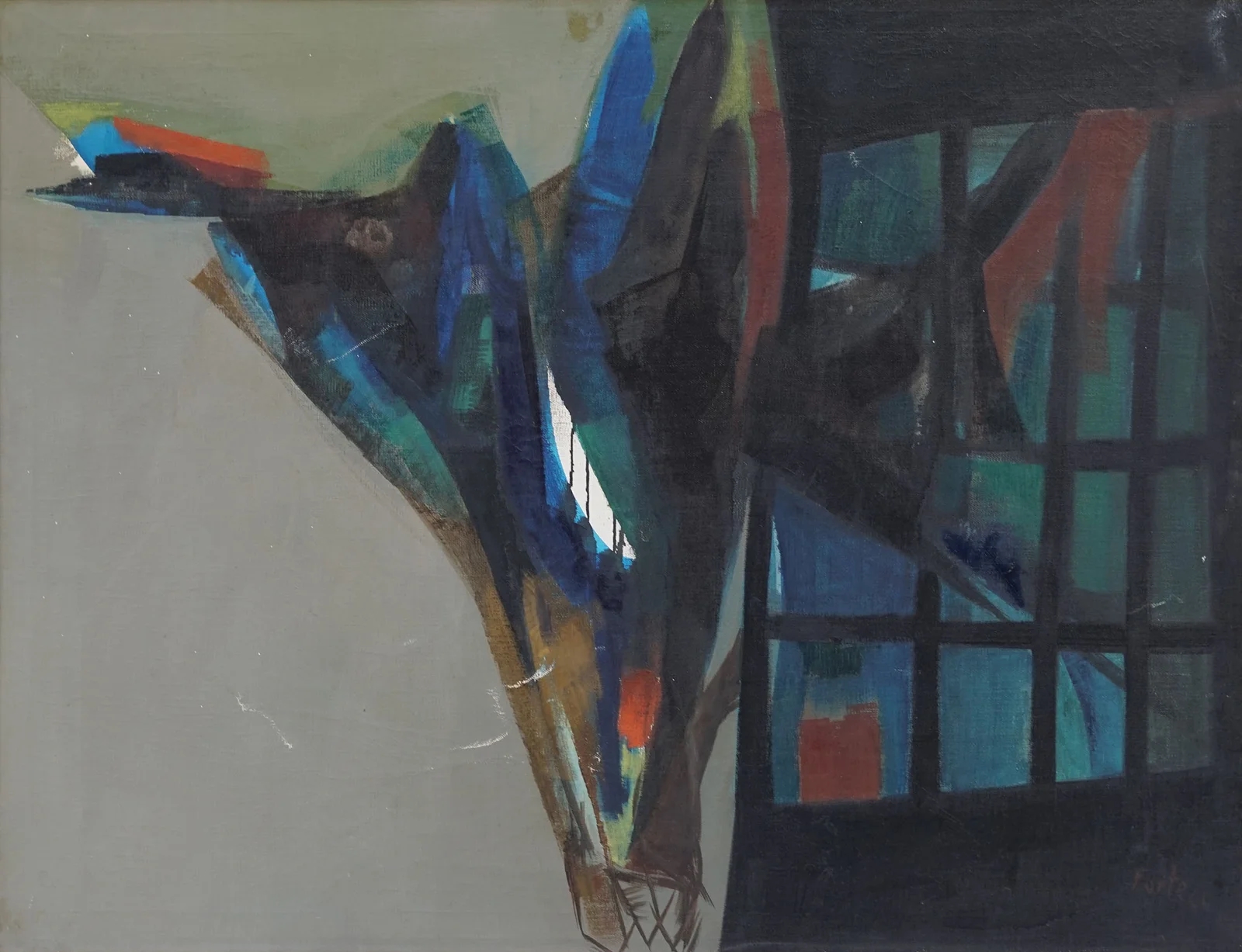 Artwork by Vicente Forte, SIN TÍTULO, Made of oil on canvas