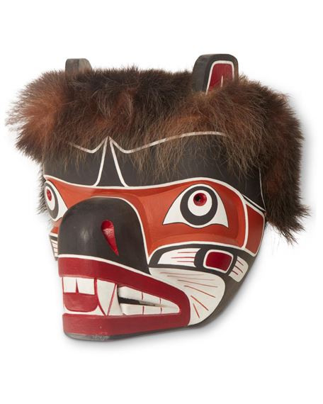 Derald Scoular | Wolf mask | MutualArt