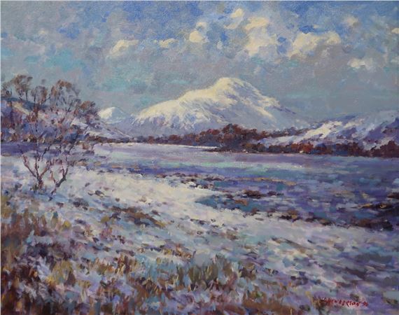 SNOW ON BEN LOMOND by J. D. Henderson