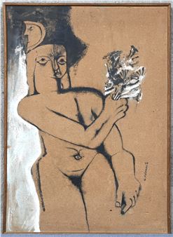 “Abstrakt vrouwelijk naakt” - Wies Peleman