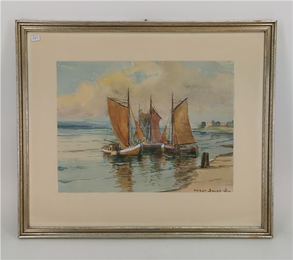 HORST BAUER - GOUACHE - Horst Bauer