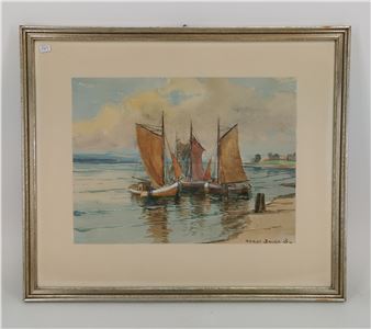 HORST BAUER - GOUACHE - Horst Bauer