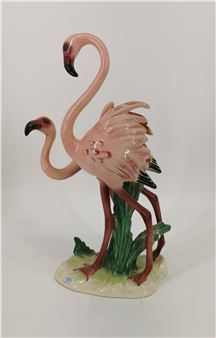 FIGURENGRUPPE "FLAMINGOS - Julius Griesbach