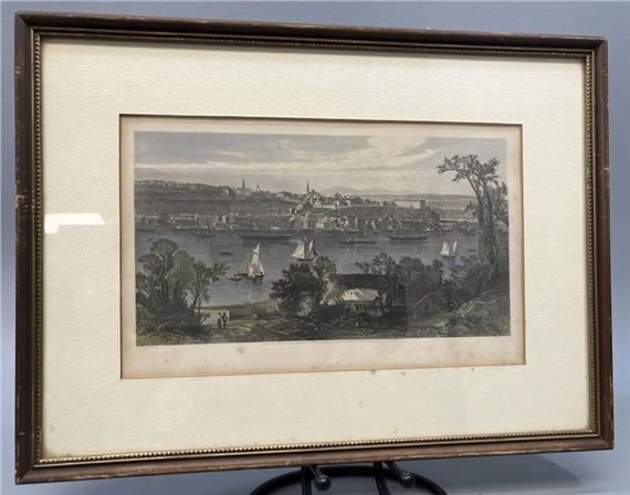 Hinschelwood, Quebec City on St.Lawrence,1874 - William Cullen Bryant