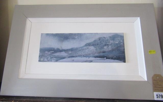 Artwork by Kate Bentley, KATE BENTLEY ABSTRACT LANDSCAPE