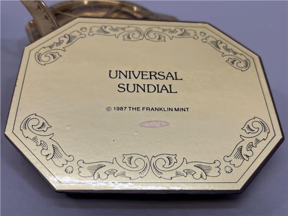 Zhou Zhe | Universal Sundial 1987 The Franklin Mint (1987) | MutualArt