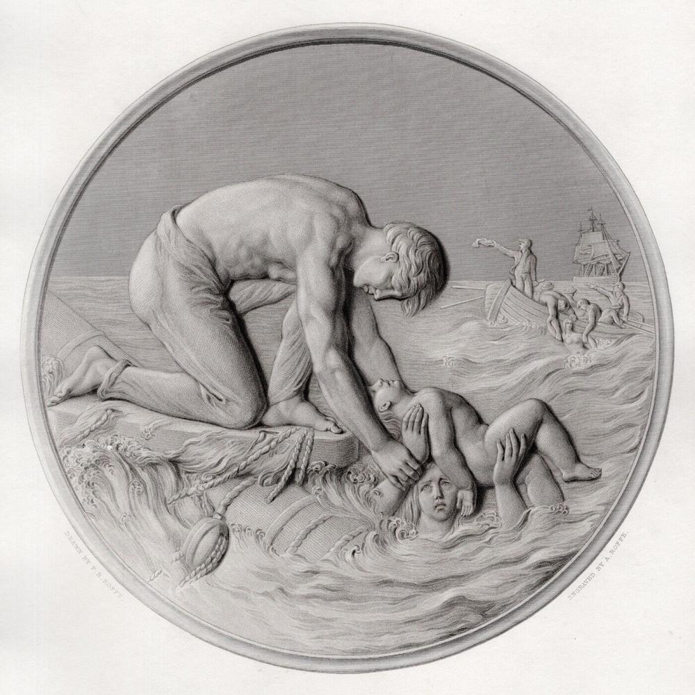 William Wyon | The Rescue (1795) | MutualArt