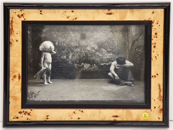 Jan Saudek | Jan Saudek ''Indiana License Plate'' 1970 Silver