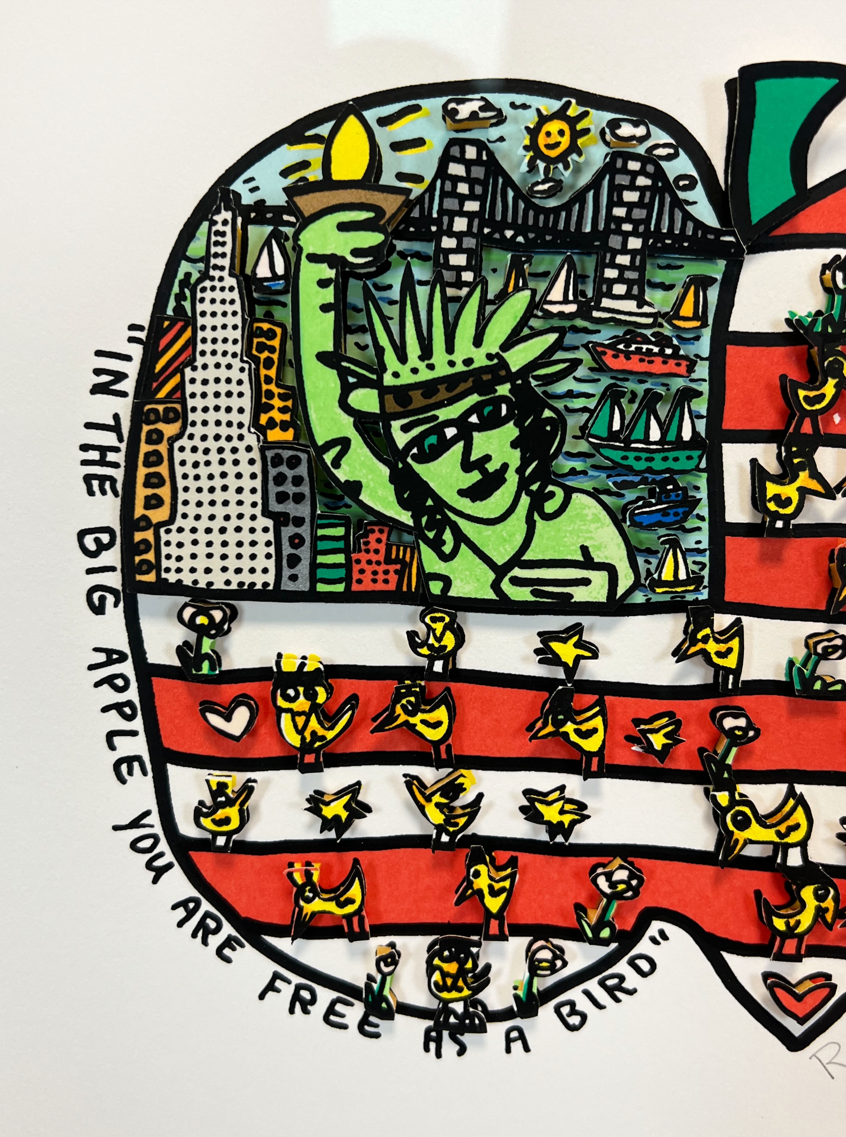 James Rizzi | James RIZZI (1950 - 2011). In the big apple you are free ...