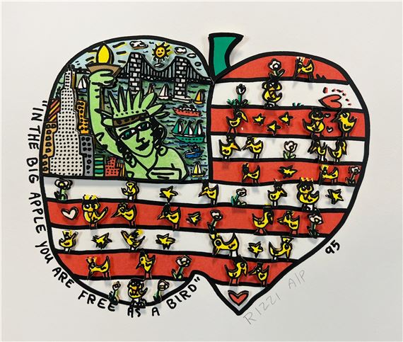 James Rizzi | James RIZZI (1950 - 2011). In the big apple you are