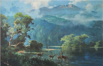 BASUKI ABDULLAH（バスキ　アブドウラ）、収穫 BASUKI ABDULLAH（バスキ アブドウラ）、収穫 Ploughing the Sawah