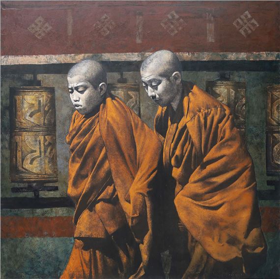 Two Monks (Dua Biksu), 2009 by Gusti Agung Mangu Putra, 2009