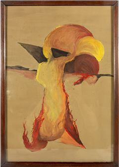 Bobby Nordan Original Abstract Oil Painting - Bobby Nordan