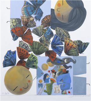 Majd Kurdieh: Butterfies - Fann A Porter, Dubai