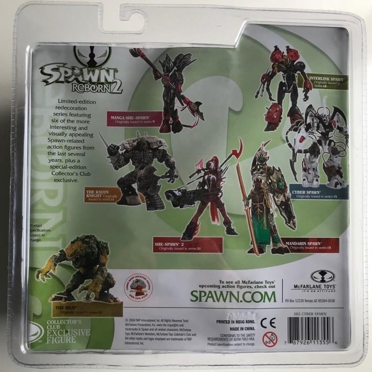 J. Macfarlane | RP51)(2004) Cyber Spawn Spawn Reborn Series #2 | MutualArt