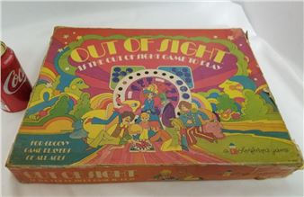 1970 - OUT OF SIGHT Jeu de société - Board game - Out of Sight