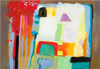 Ann Wegmuller: Seven New Paintings: Rock Pools And Heatwaves - Kilmorack Gallery