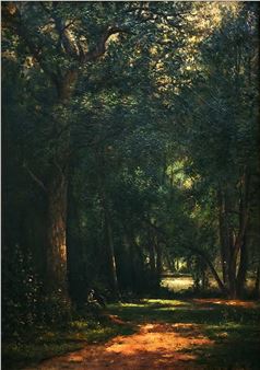 In the woods - Daniel Folger Bigelow