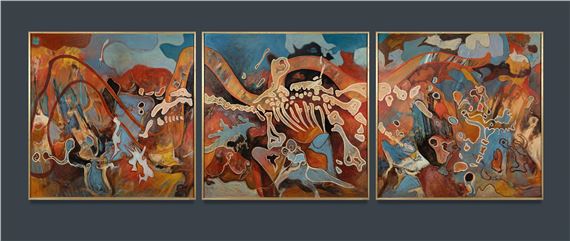 Outback Bones [Triptych by Reinus Zusters