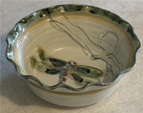 Jim Reno | Jim Reno Hand Thrown Art Pottery Bowl | MutualArt
