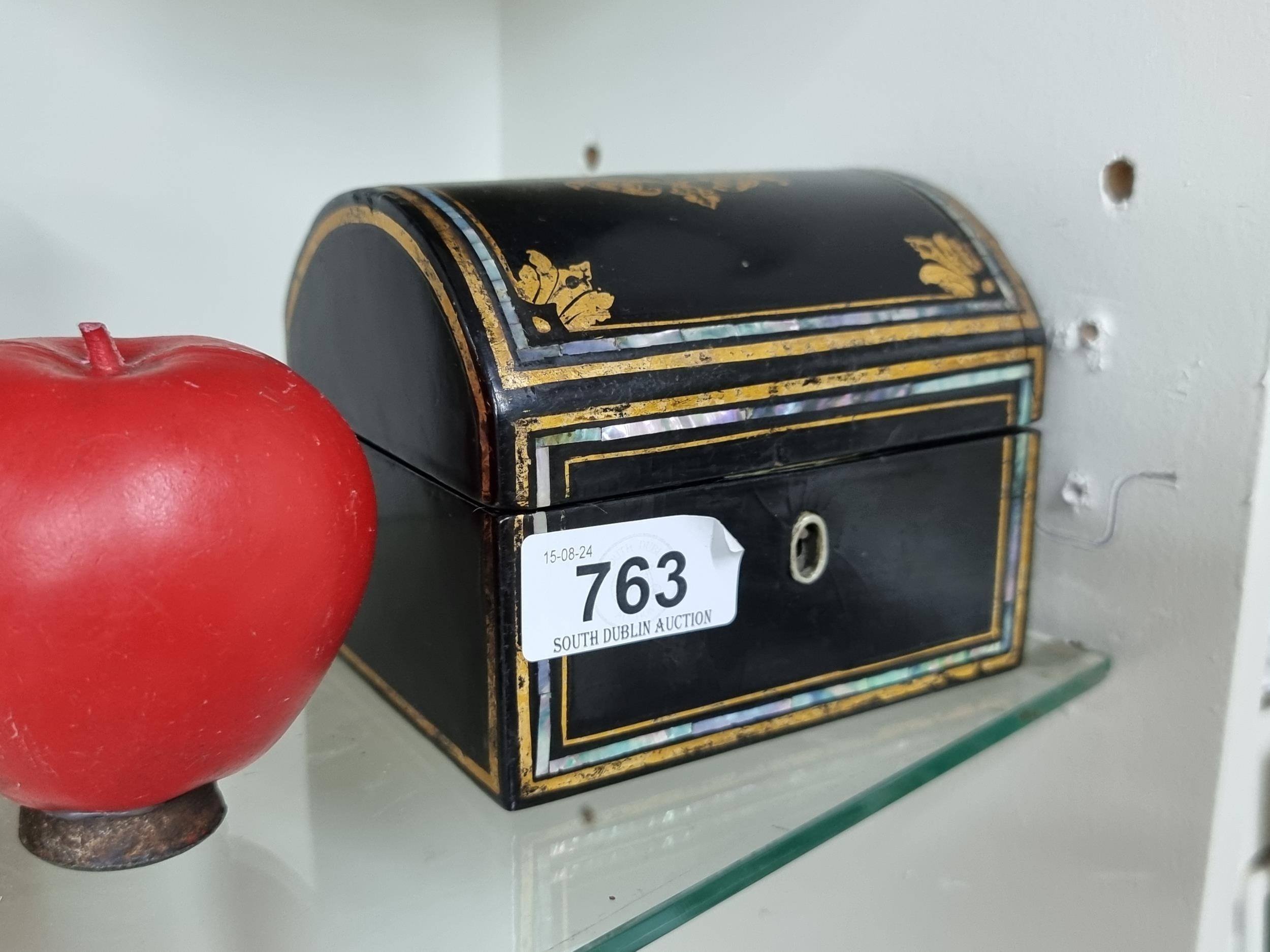 Jennens & Bettridge | A fabulous antique Victorian jewellery box with ...