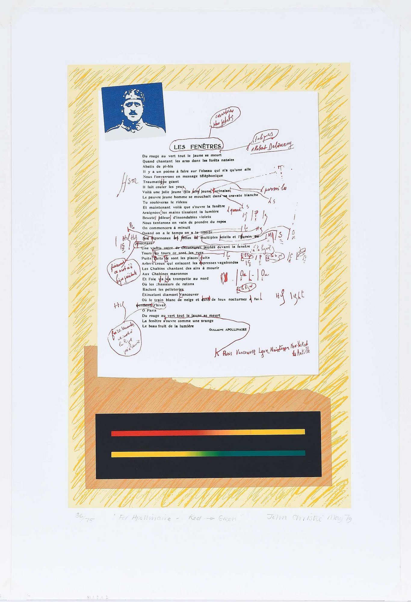 Artwork by John Christie, 11 works of art, Made of screen print